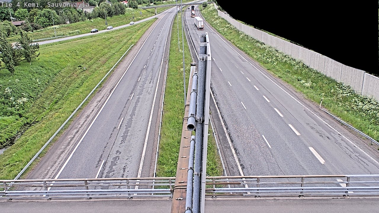 Kelikamerat Kuva Tie 4 Kemi, Sauvonväylä, Kemi, Lappi