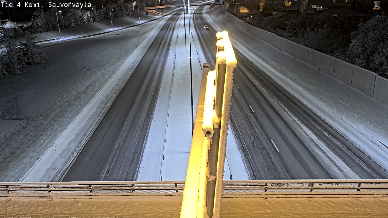 Kelikamerat Kuva Tie 4 Kemi, Sauvonväylä, Kemi, Lappi