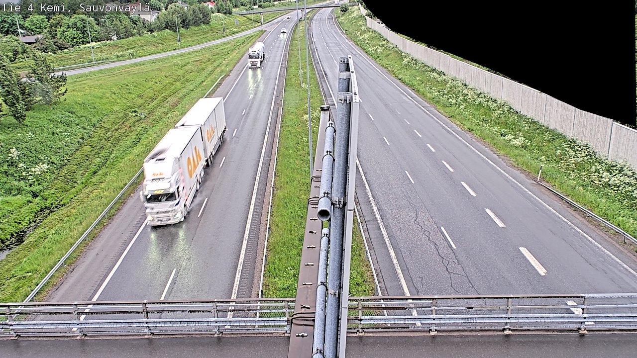 Kelikamerat Kuva Tie 4 Kemi, Sauvonväylä, Kemi, Lappi