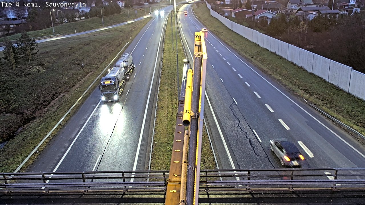 Kelikamerat Kuva Tie 4 Kemi, Sauvonväylä, Kemi, Lappi