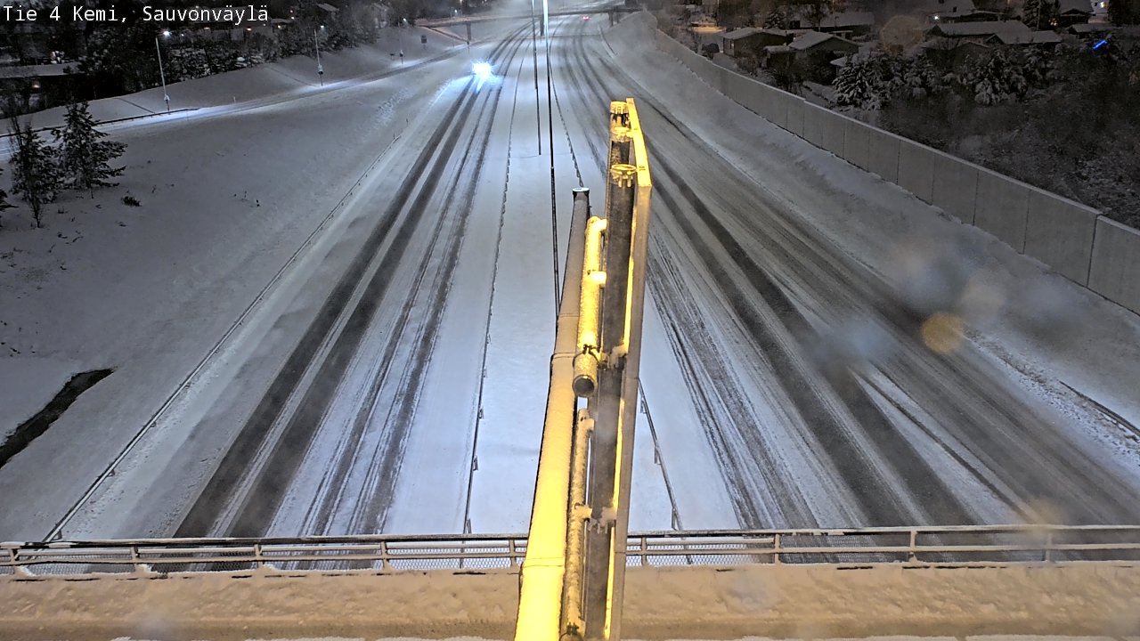 Kelikamerat Kuva Tie 4 Kemi, Sauvonväylä, Kemi, Lappi