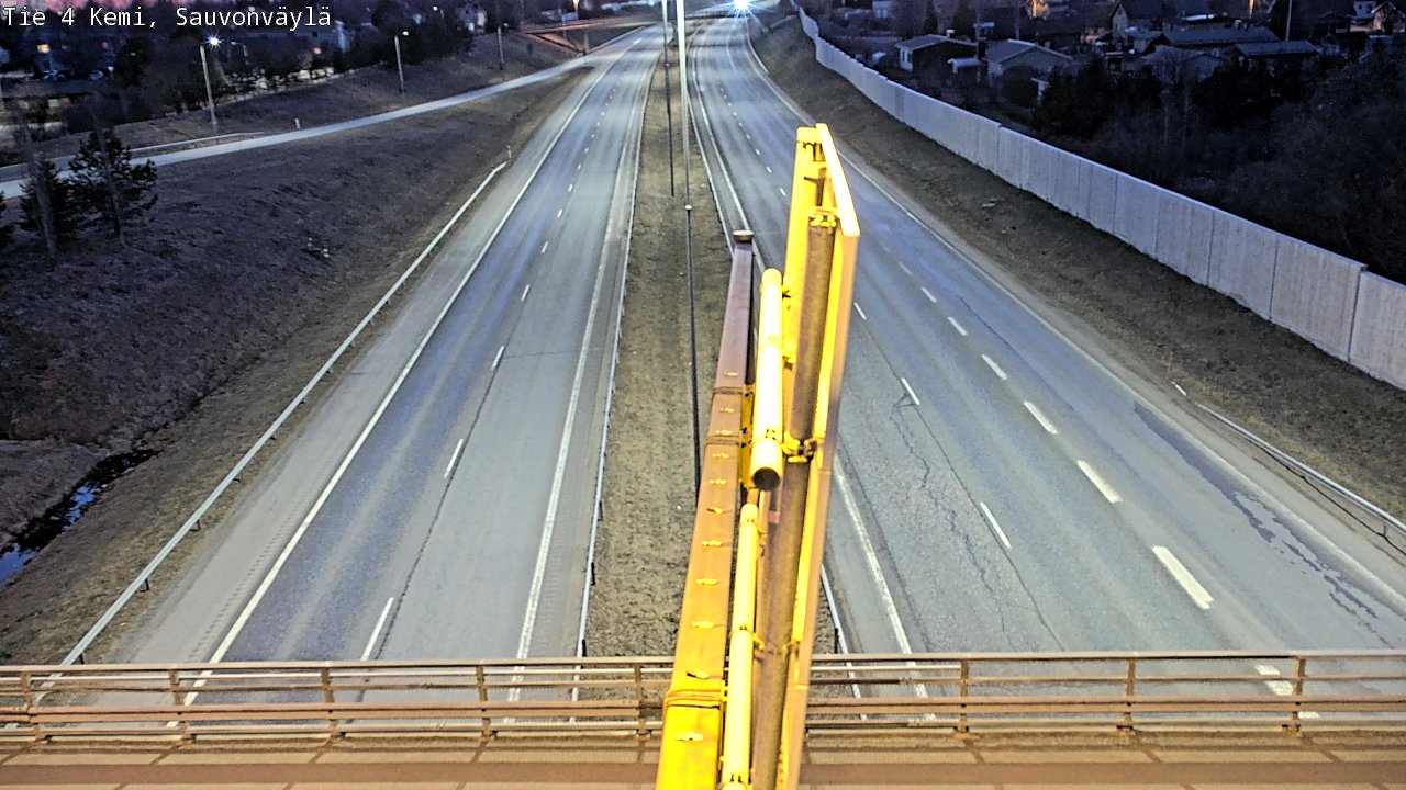 Kelikamerat Kuva Tie 4 Kemi, Sauvonväylä, Kemi, Lappi