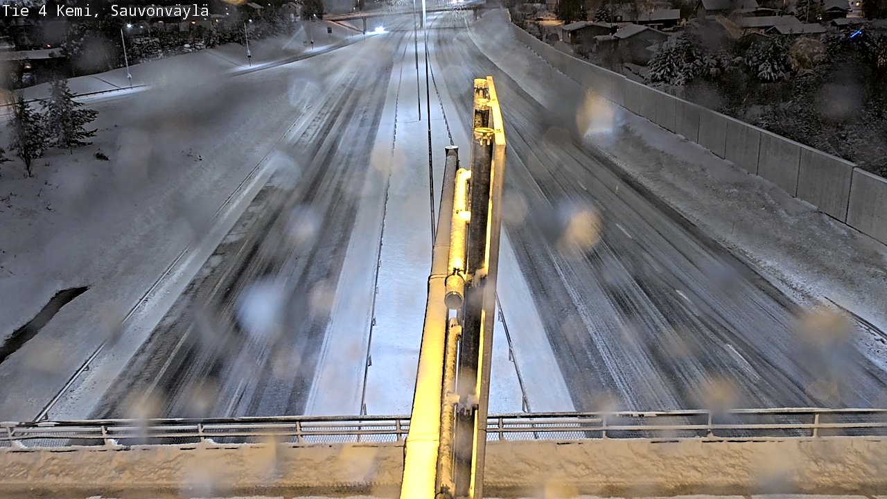 Kelikamerat Kuva Tie 4 Kemi, Sauvonväylä, Kemi, Lappi