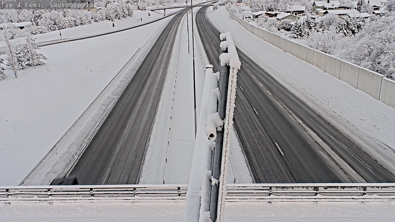 Kelikamerat Kuva Tie 4 Kemi, Sauvonväylä, Kemi, Lappi
