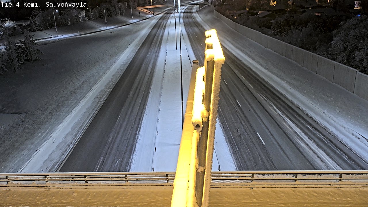 Kelikamerat Kuva Tie 4 Kemi, Sauvonväylä, Kemi, Lappi