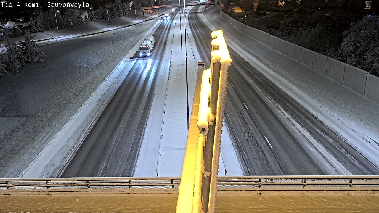 Kelikamerat Kuva Tie 4 Kemi, Sauvonväylä, Kemi, Lappi