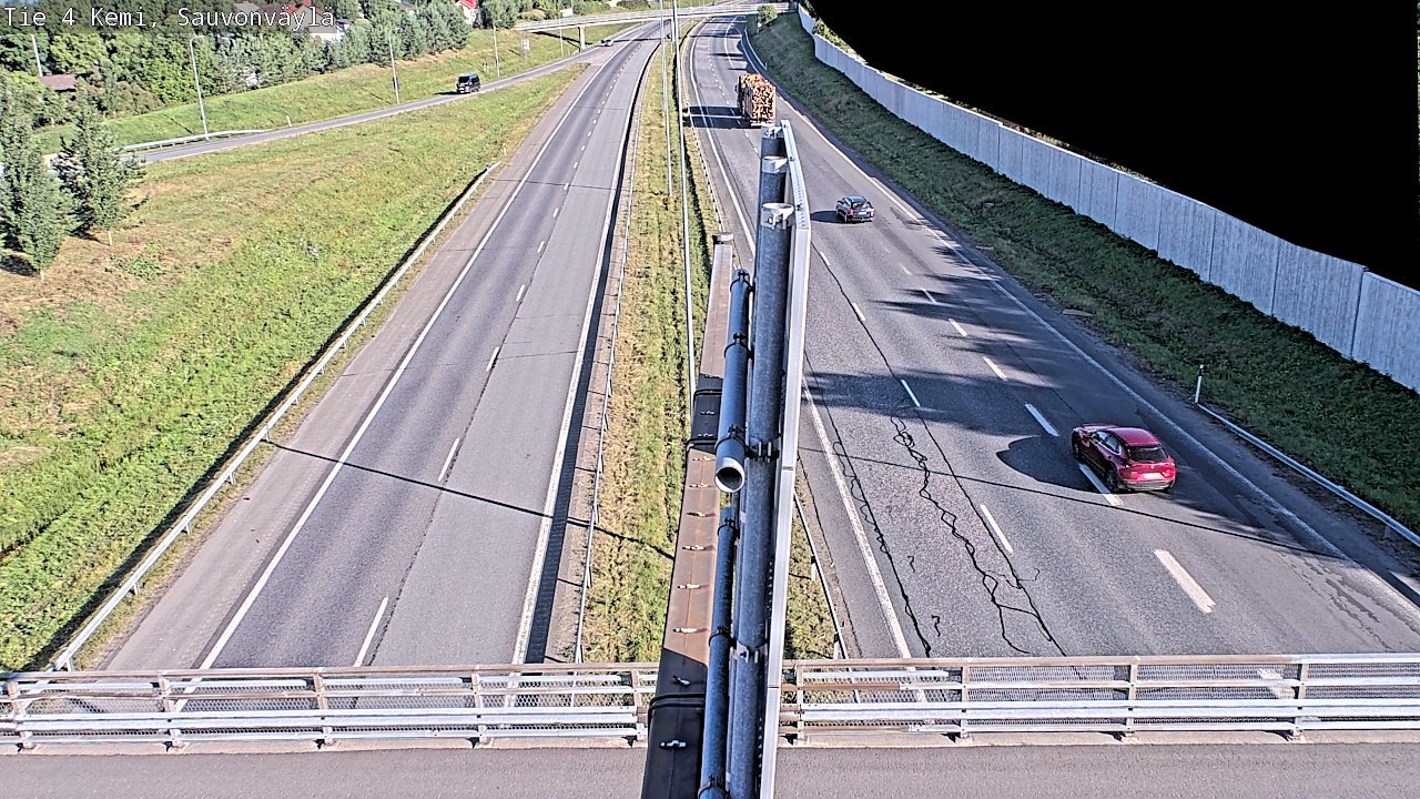 Kelikamerat Kuva Tie 4 Kemi, Sauvonväylä, Kemi, Lappi
