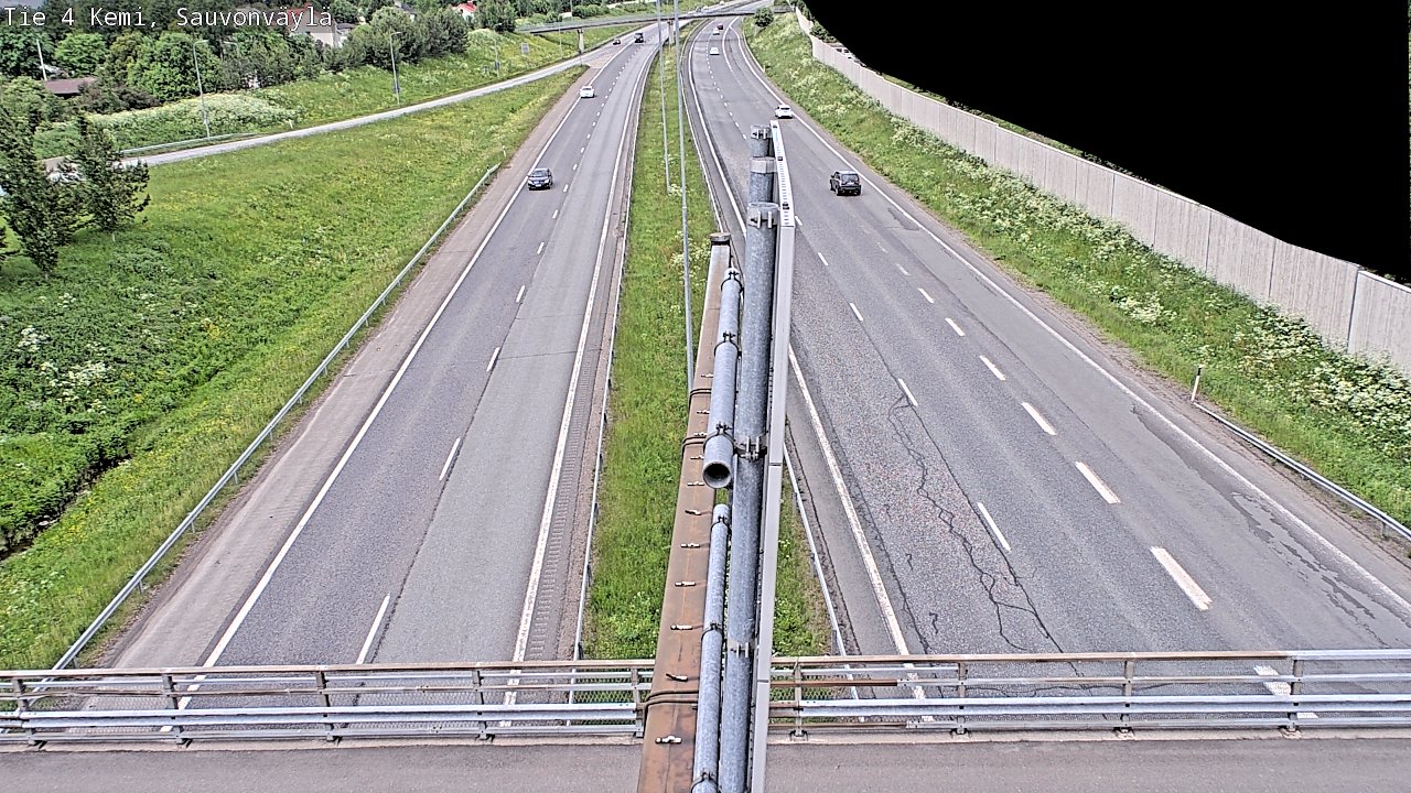 Kelikamerat Kuva Tie 4 Kemi, Sauvonväylä, Kemi, Lappi