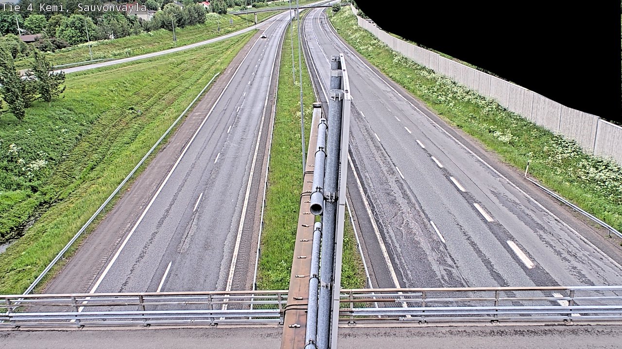 Kelikamerat Kuva Tie 4 Kemi, Sauvonväylä, Kemi, Lappi