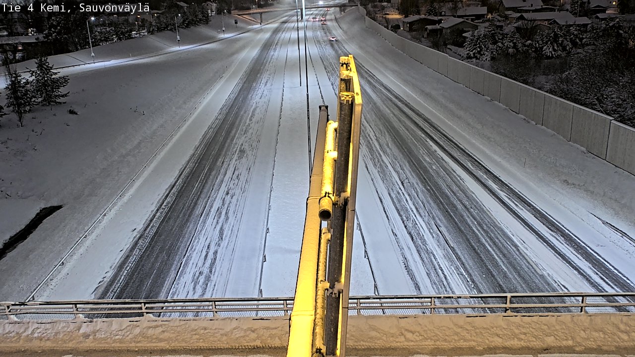 Kelikamerat Kuva Tie 4 Kemi, Sauvonväylä, Kemi, Lappi