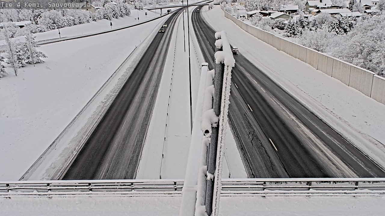 Kelikamerat Kuva Tie 4 Kemi, Sauvonväylä, Kemi, Lappi