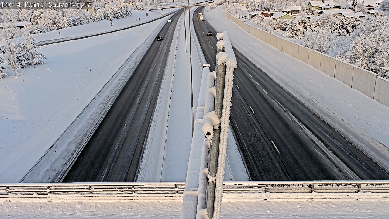 Weather Camera Image Road 4 Kemi, Sauvonväylä, Kemi, Lappi