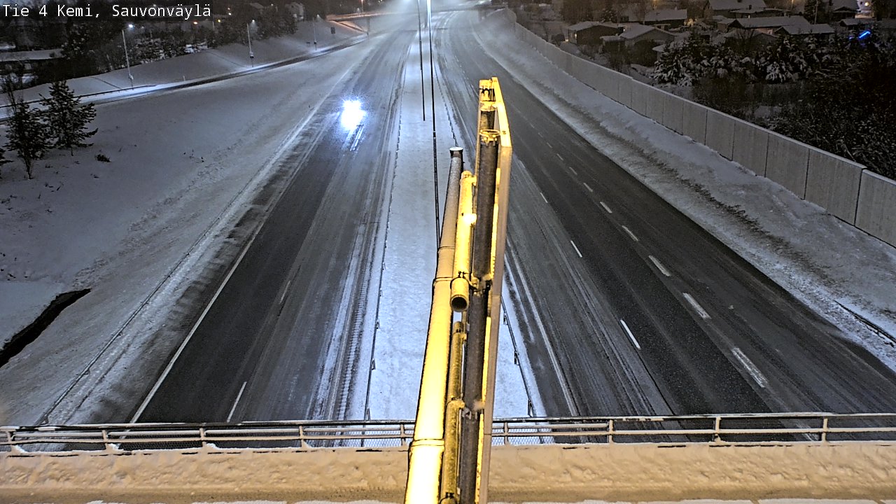 Kelikamerat Kuva Tie 4 Kemi, Sauvonväylä, Kemi, Lappi