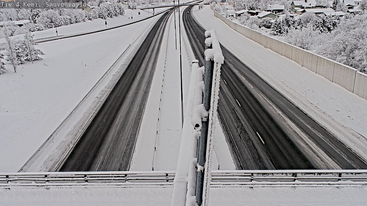 Kelikamerat Kuva Tie 4 Kemi, Sauvonväylä, Kemi, Lappi