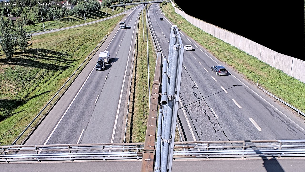 Kelikamerat Kuva Tie 4 Kemi, Sauvonväylä, Kemi, Lappi