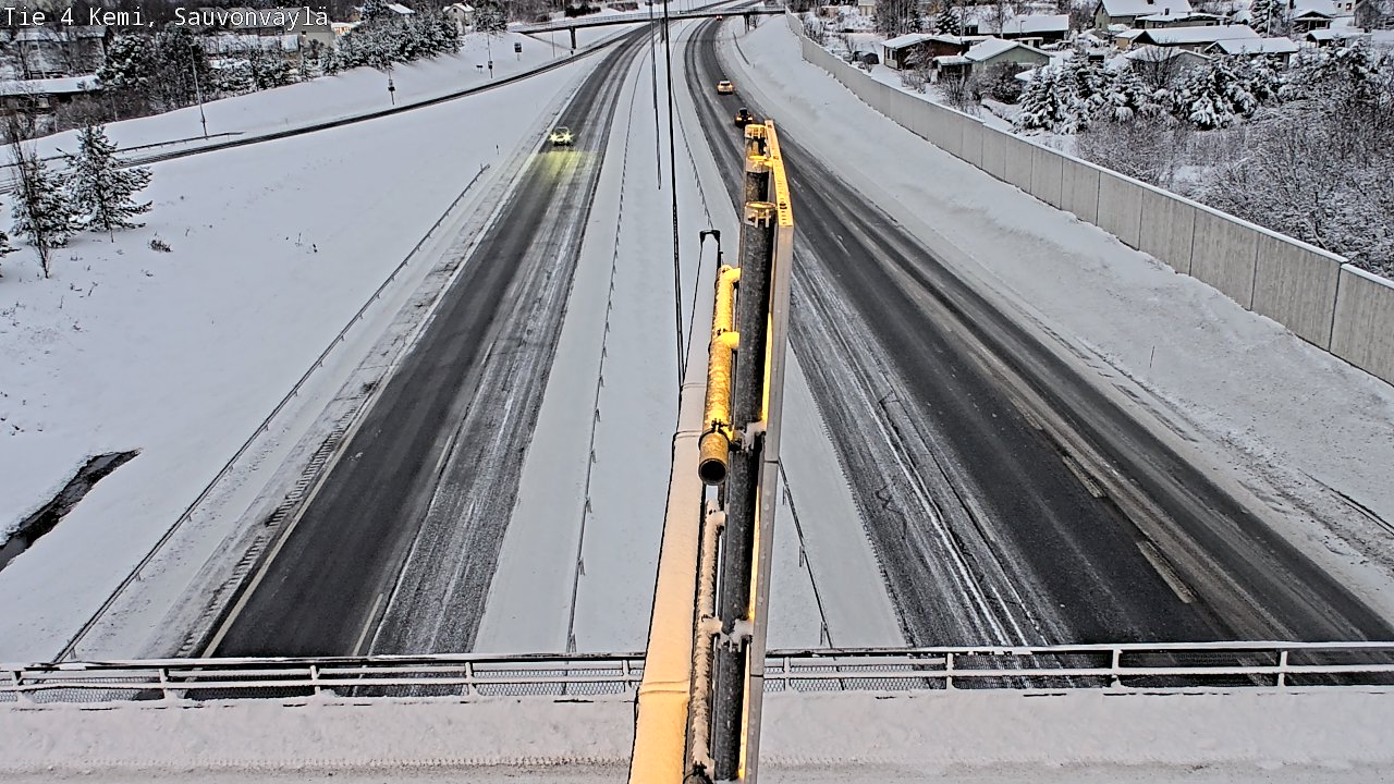 Kelikamerat Kuva Tie 4 Kemi, Sauvonväylä, Kemi, Lappi