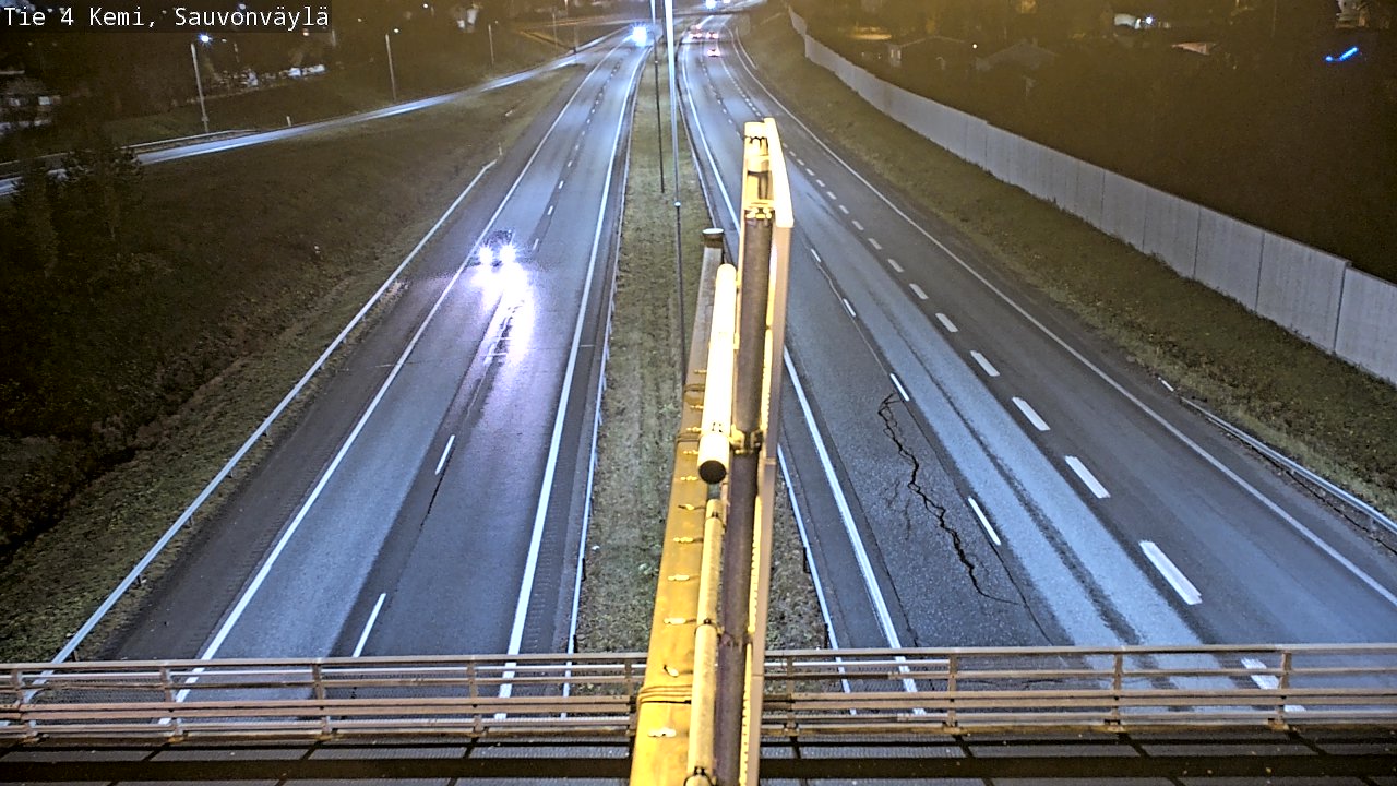 Kelikamerat Kuva Tie 4 Kemi, Sauvonväylä, Kemi, Lappi