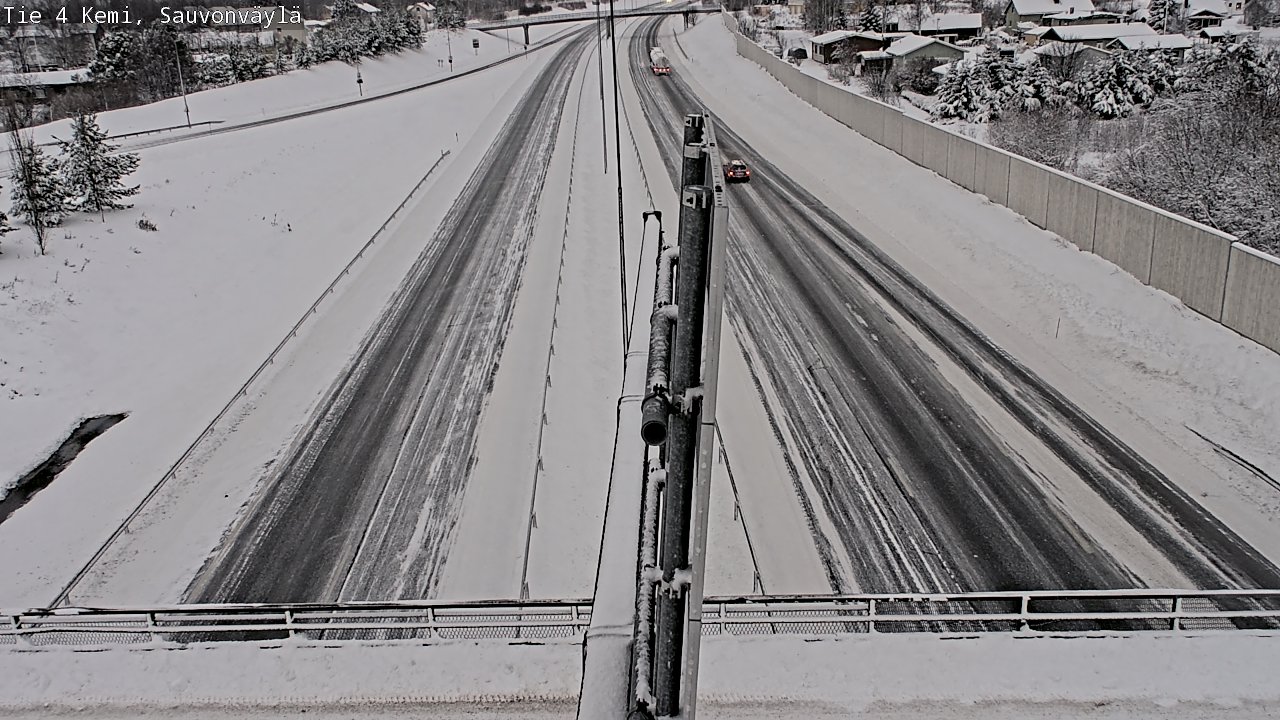 Kelikamerat Kuva Tie 4 Kemi, Sauvonväylä, Kemi, Lappi