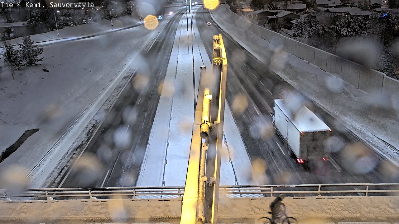 Kelikamerat Kuva Tie 4 Kemi, Sauvonväylä, Kemi, Lappi