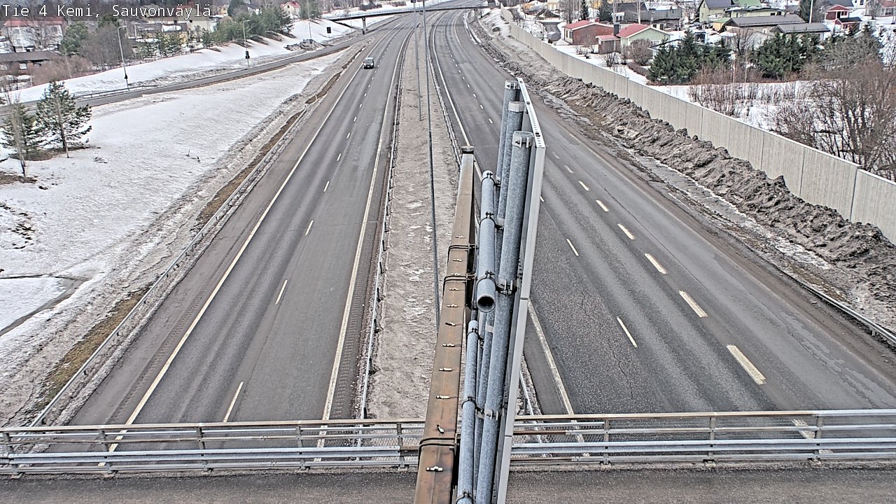 Weather Camera Image Road 4 Kemi, Sauvonväylä, Kemi, Lappi