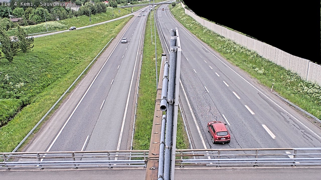 Kelikamerat Kuva Tie 4 Kemi, Sauvonväylä, Kemi, Lappi