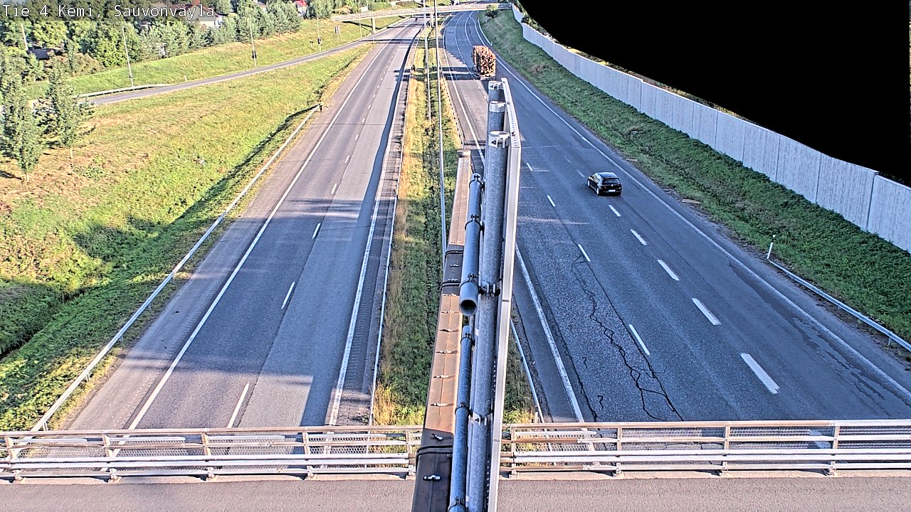 Kelikamerat Kuva Tie 4 Kemi, Sauvonväylä, Kemi, Lappi