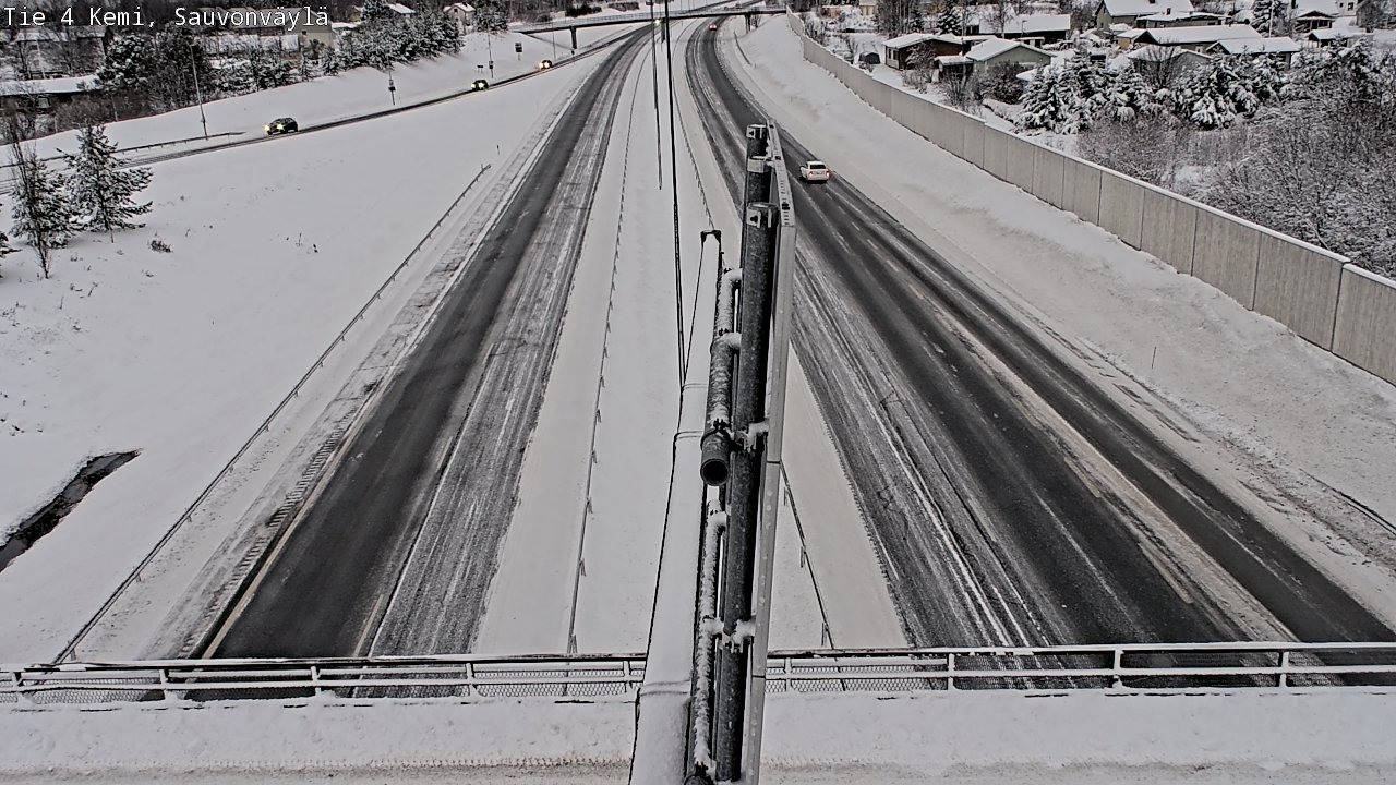 Kelikamerat Kuva Tie 4 Kemi, Sauvonväylä, Kemi, Lappi