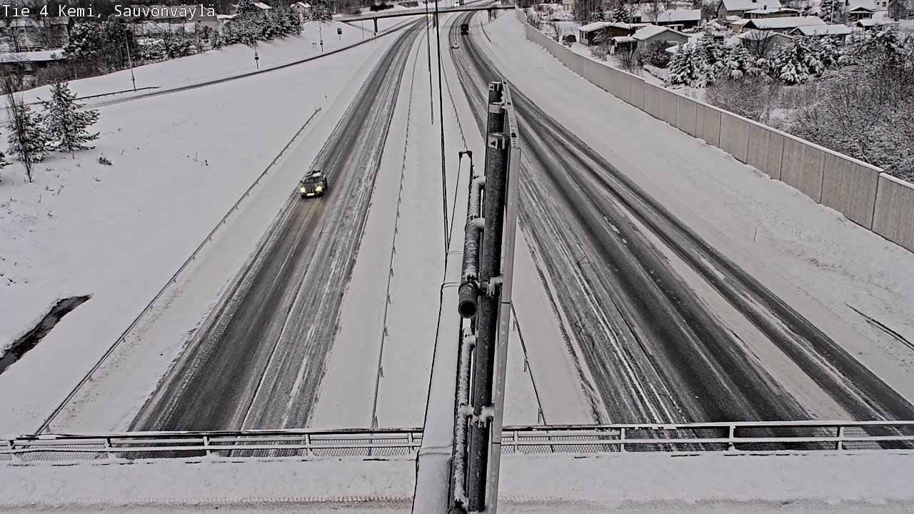 Kelikamerat Kuva Tie 4 Kemi, Sauvonväylä, Kemi, Lappi