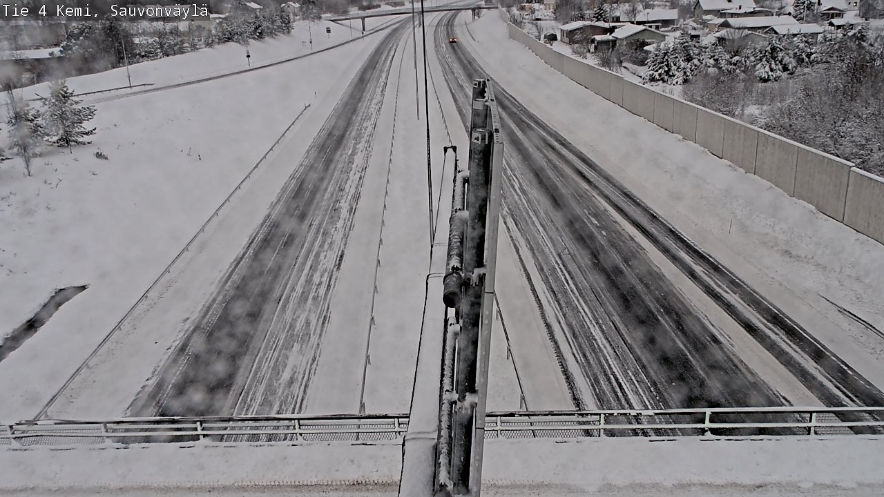 Kelikamerat Kuva Tie 4 Kemi, Sauvonväylä, Kemi, Lappi