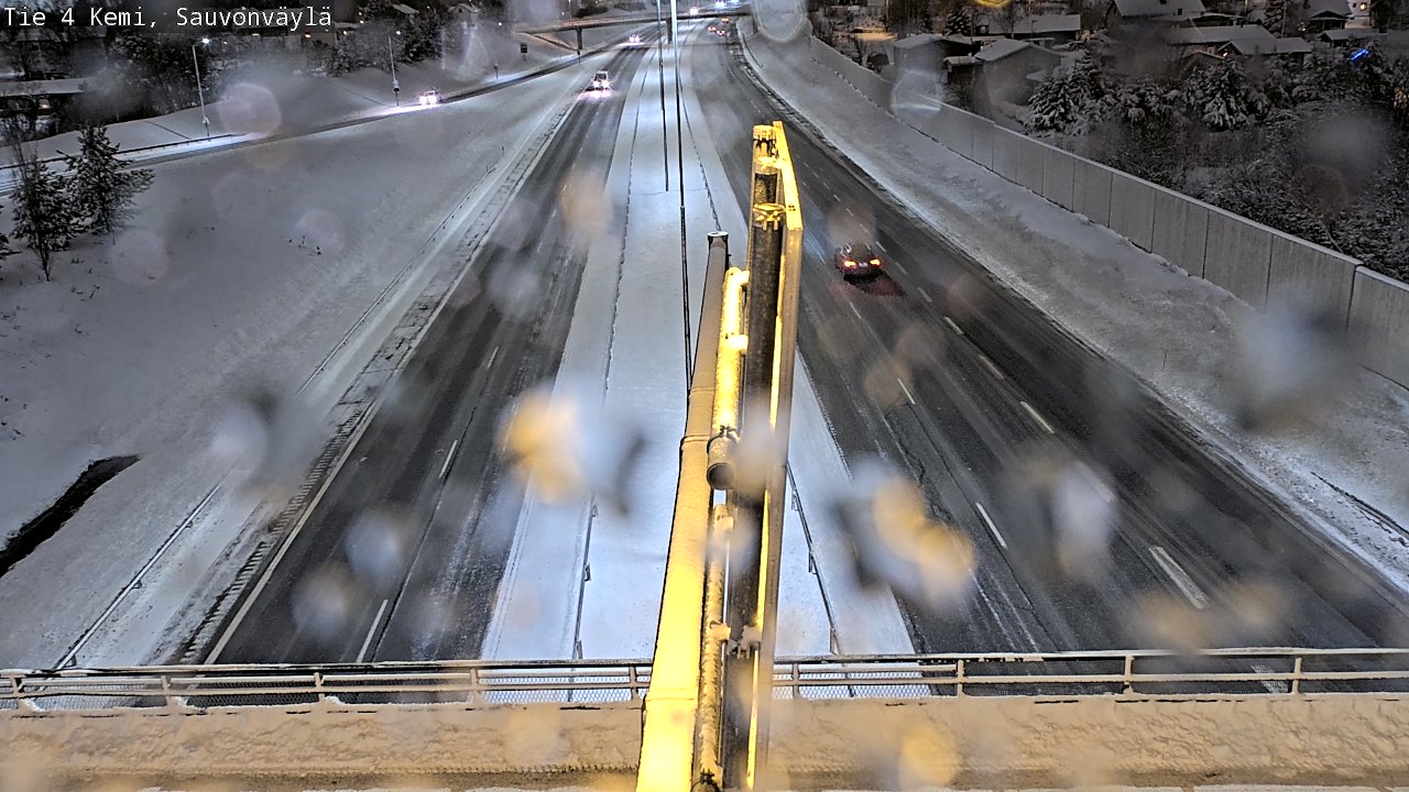 Kelikamerat Kuva Tie 4 Kemi, Sauvonväylä, Kemi, Lappi