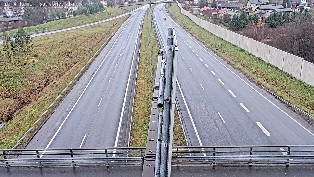 Kelikamerat Kuva Tie 4 Kemi, Sauvonväylä, Kemi, Lappi