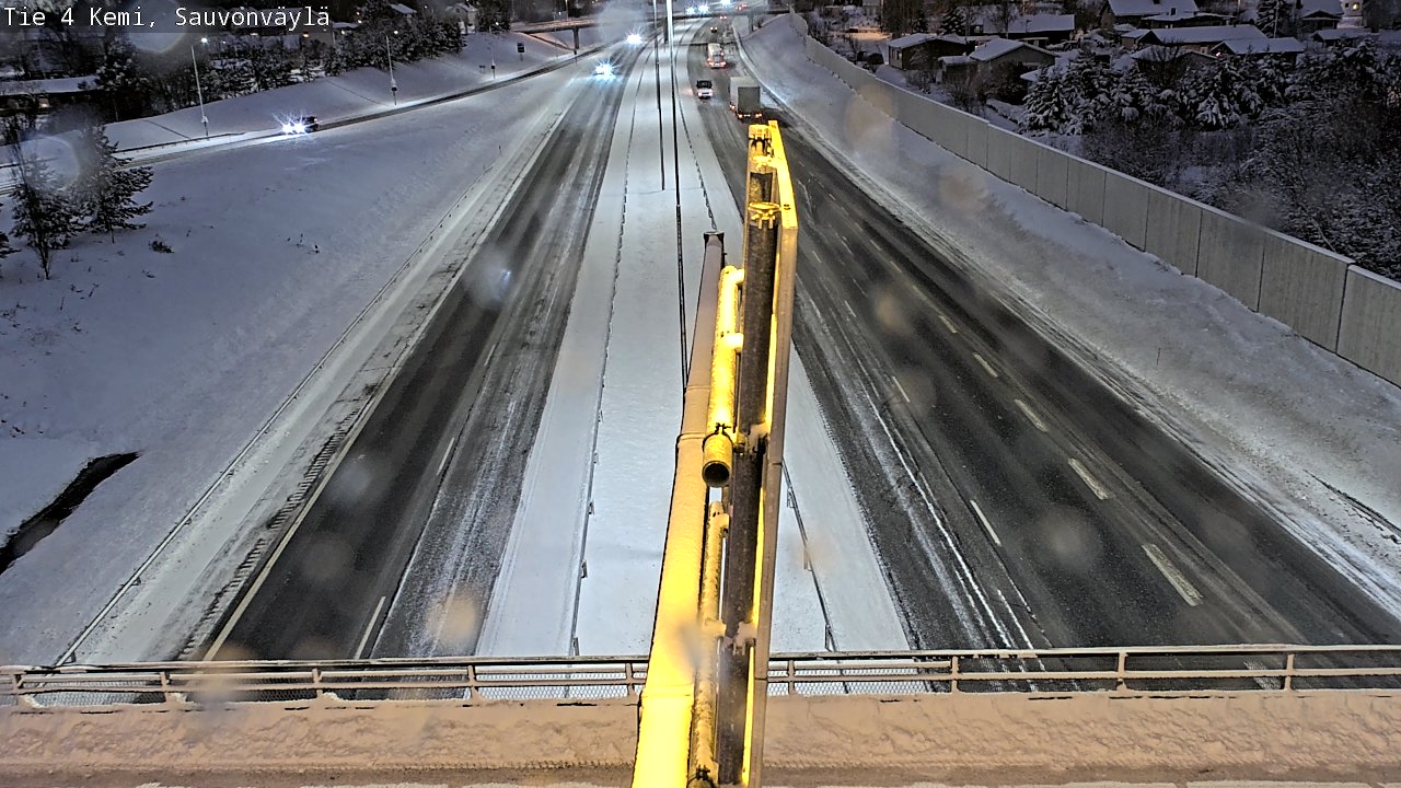 Kelikamerat Kuva Tie 4 Kemi, Sauvonväylä, Kemi, Lappi