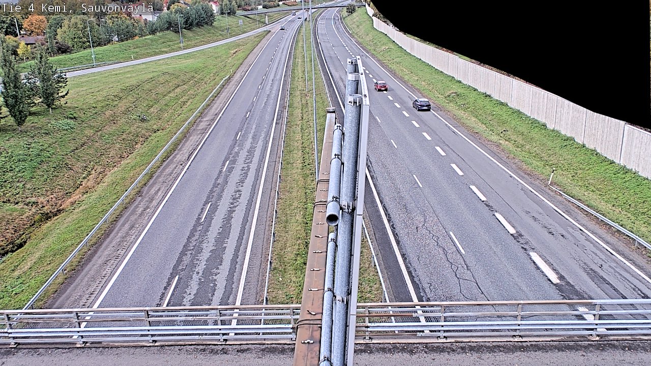 Kelikamerat Kuva Tie 4 Kemi, Sauvonväylä, Kemi, Lappi