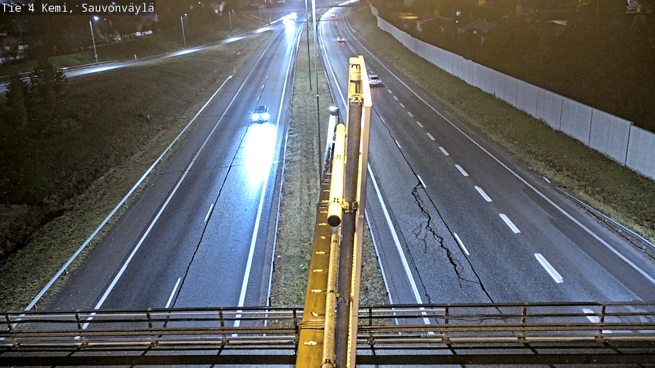 Kelikamerat Kuva Tie 4 Kemi, Sauvonväylä, Kemi, Lappi