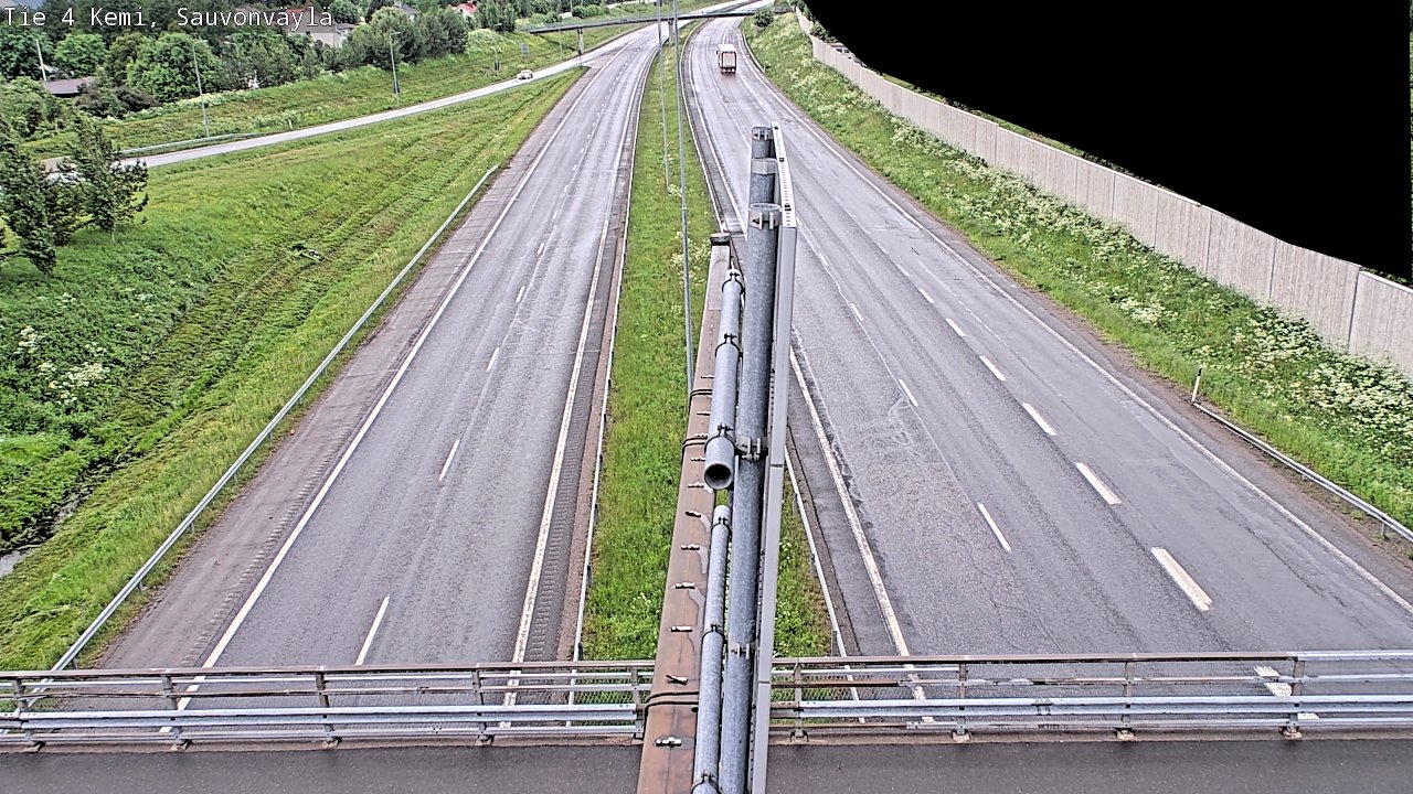 Kelikamerat Kuva Tie 4 Kemi, Sauvonväylä, Kemi, Lappi