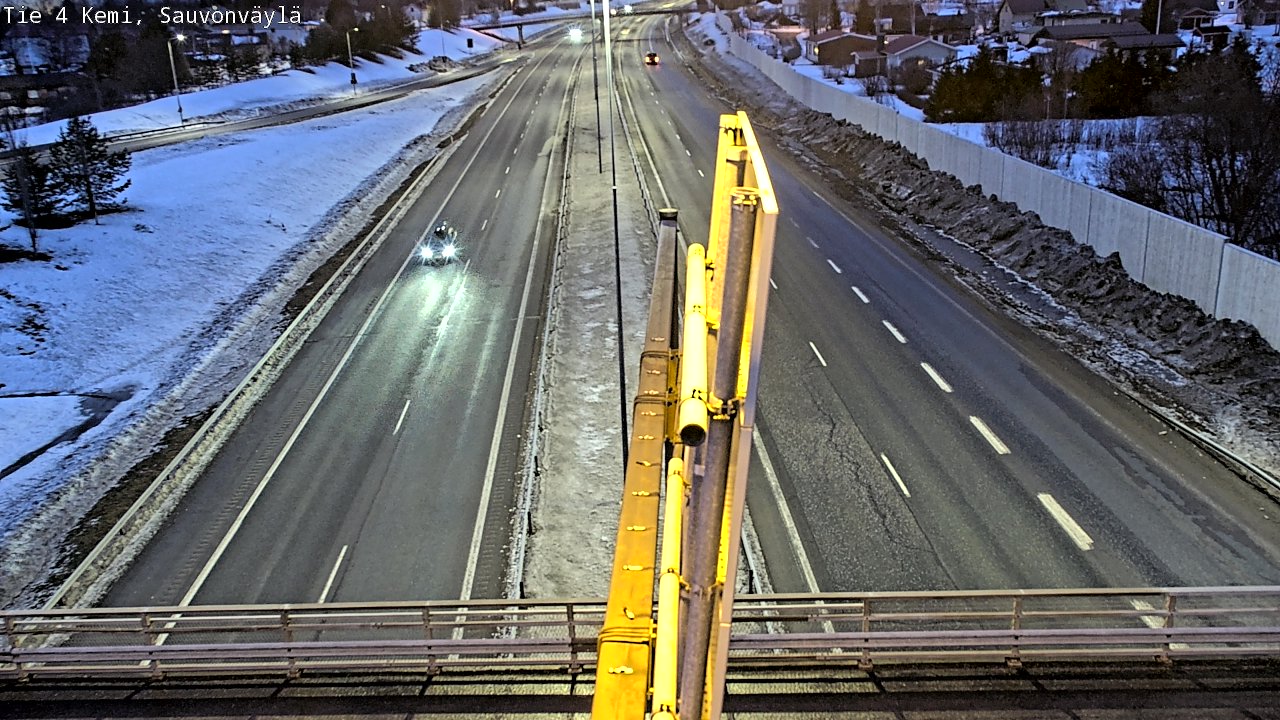 Kelikamerat Kuva Tie 4 Kemi, Sauvonväylä, Kemi, Lappi