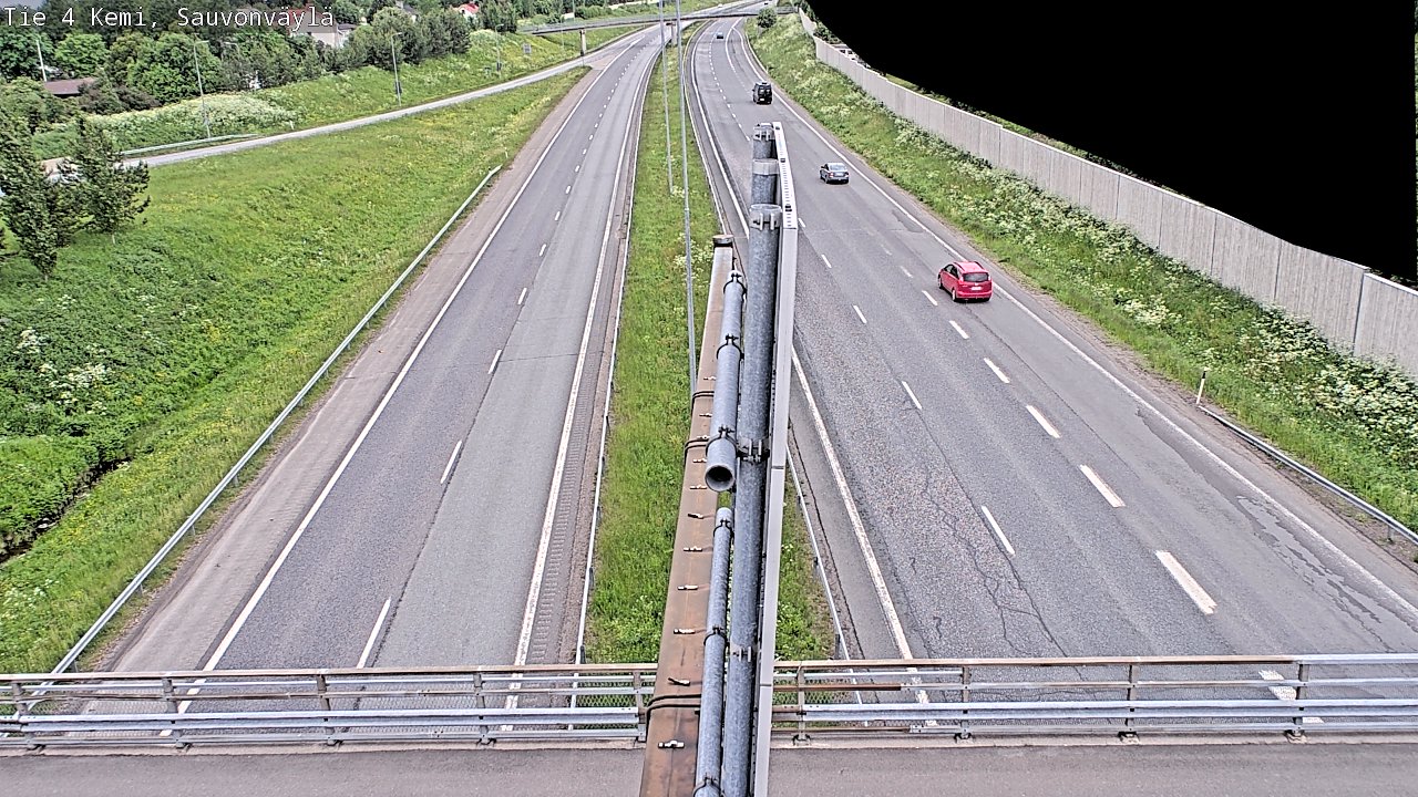 Kelikamerat Kuva Tie 4 Kemi, Sauvonväylä, Kemi, Lappi