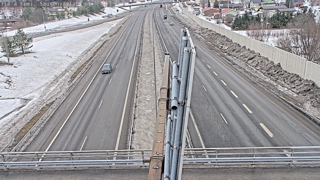 Weather Camera Image Road 4 Kemi, Sauvonväylä, Kemi, Lappi