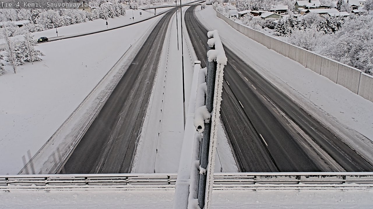 Kelikamerat Kuva Tie 4 Kemi, Sauvonväylä, Kemi, Lappi