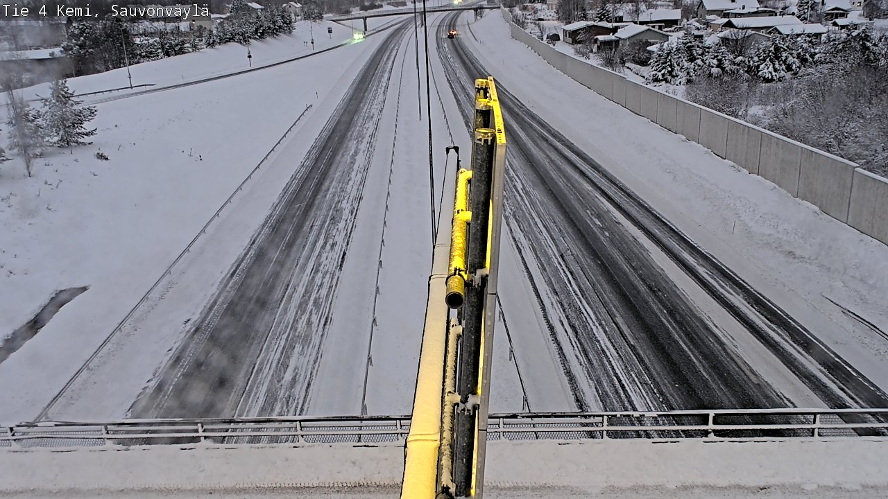 Kelikamerat Kuva Tie 4 Kemi, Sauvonväylä, Kemi, Lappi