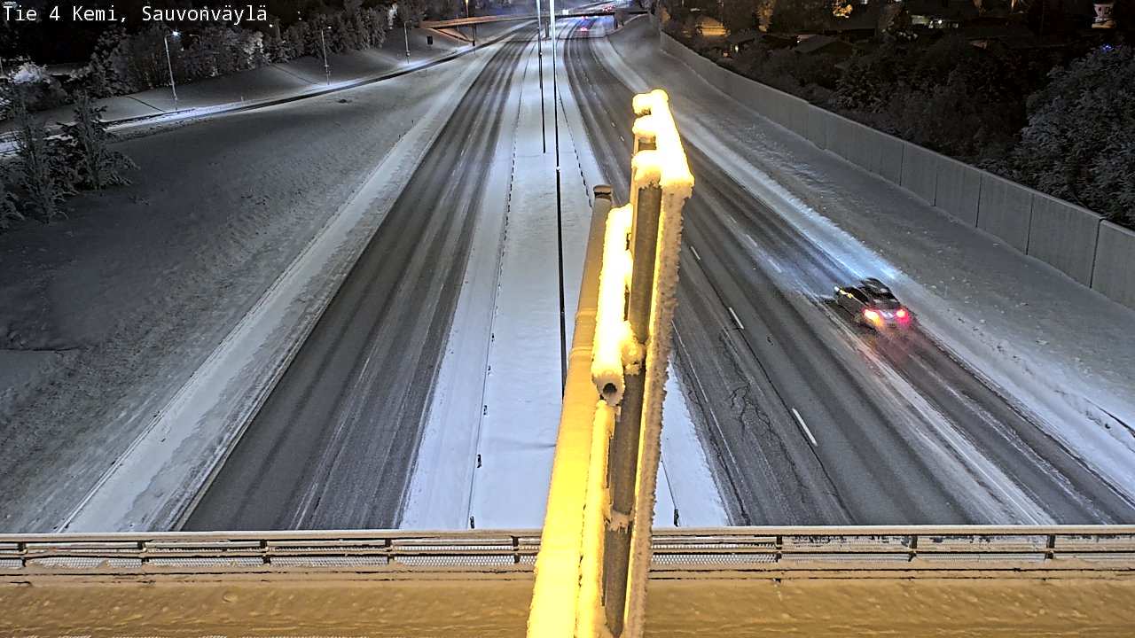 Kelikamerat Kuva Tie 4 Kemi, Sauvonväylä, Kemi, Lappi