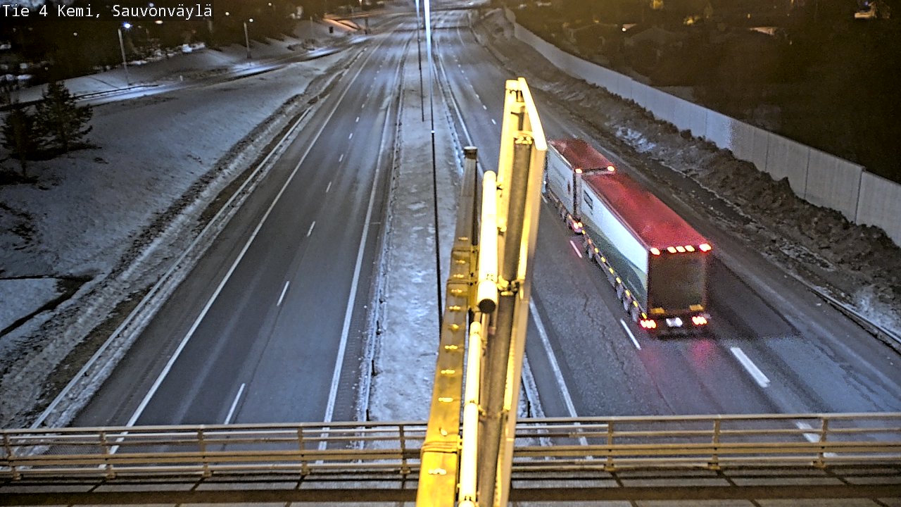 Kelikamerat Kuva Tie 4 Kemi, Sauvonväylä, Kemi, Lappi