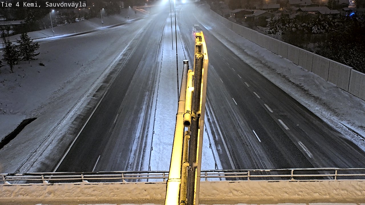 Kelikamerat Kuva Tie 4 Kemi, Sauvonväylä, Kemi, Lappi