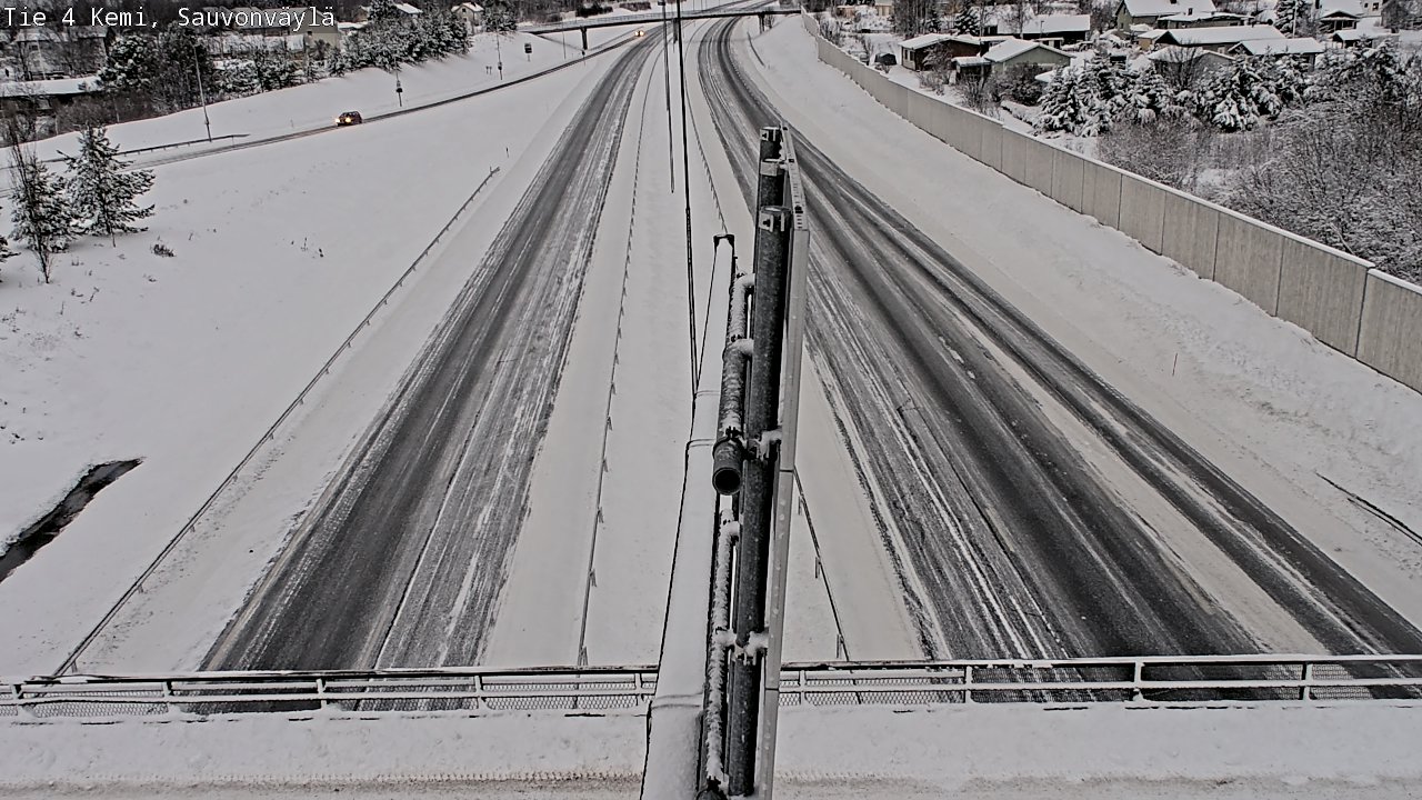 Kelikamerat Kuva Tie 4 Kemi, Sauvonväylä, Kemi, Lappi