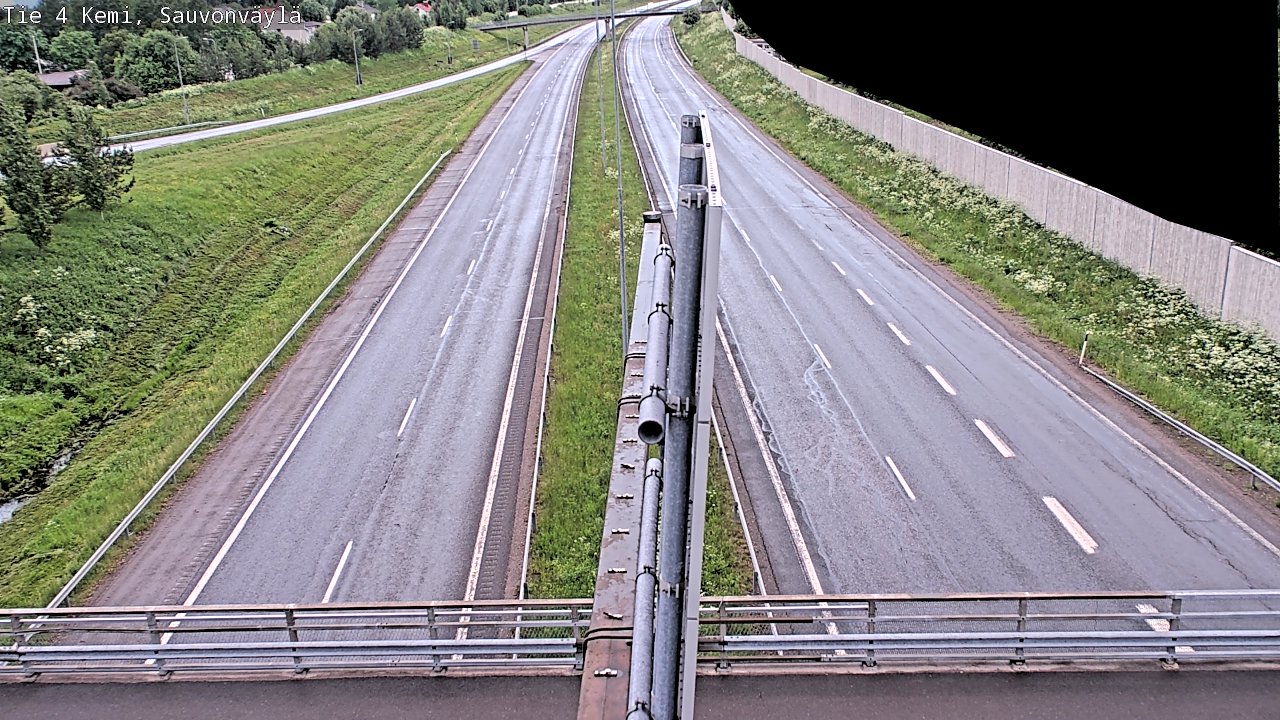 Kelikamerat Kuva Tie 4 Kemi, Sauvonväylä, Kemi, Lappi