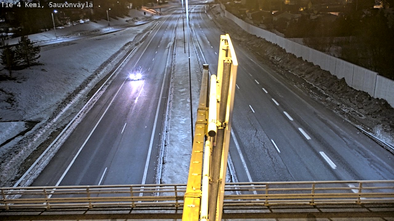Kelikamerat Kuva Tie 4 Kemi, Sauvonväylä, Kemi, Lappi