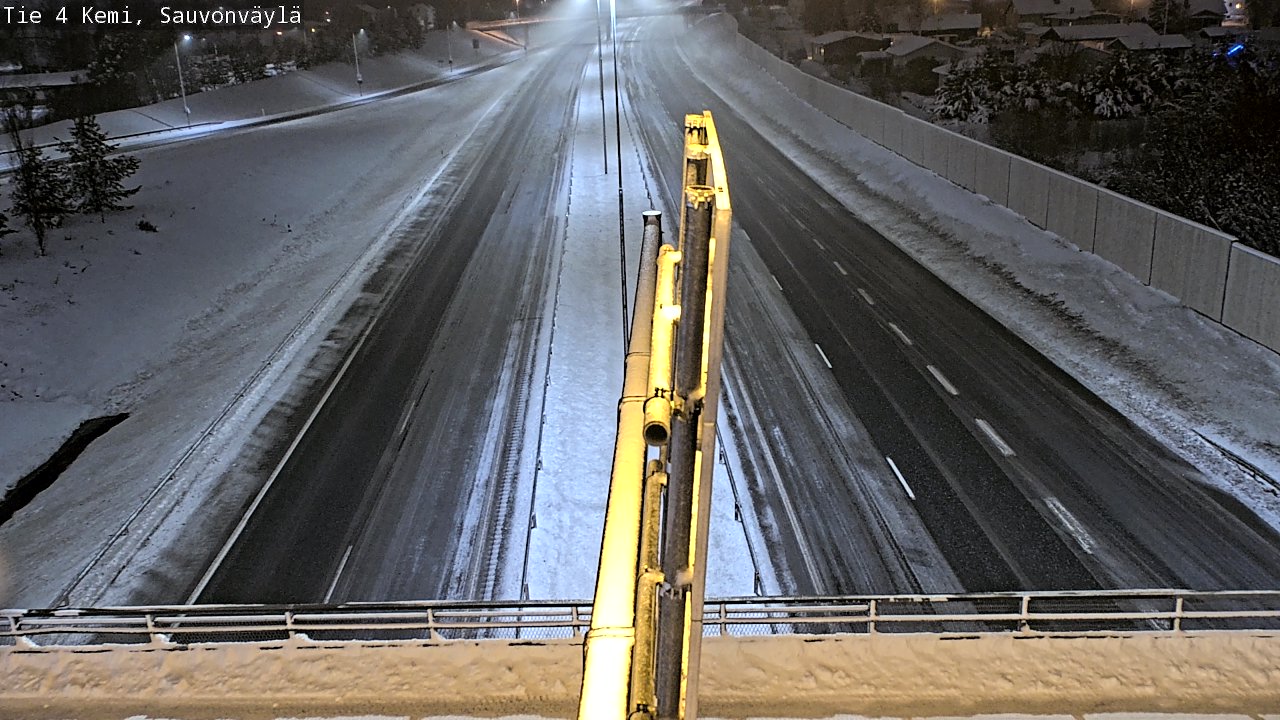 Kelikamerat Kuva Tie 4 Kemi, Sauvonväylä, Kemi, Lappi