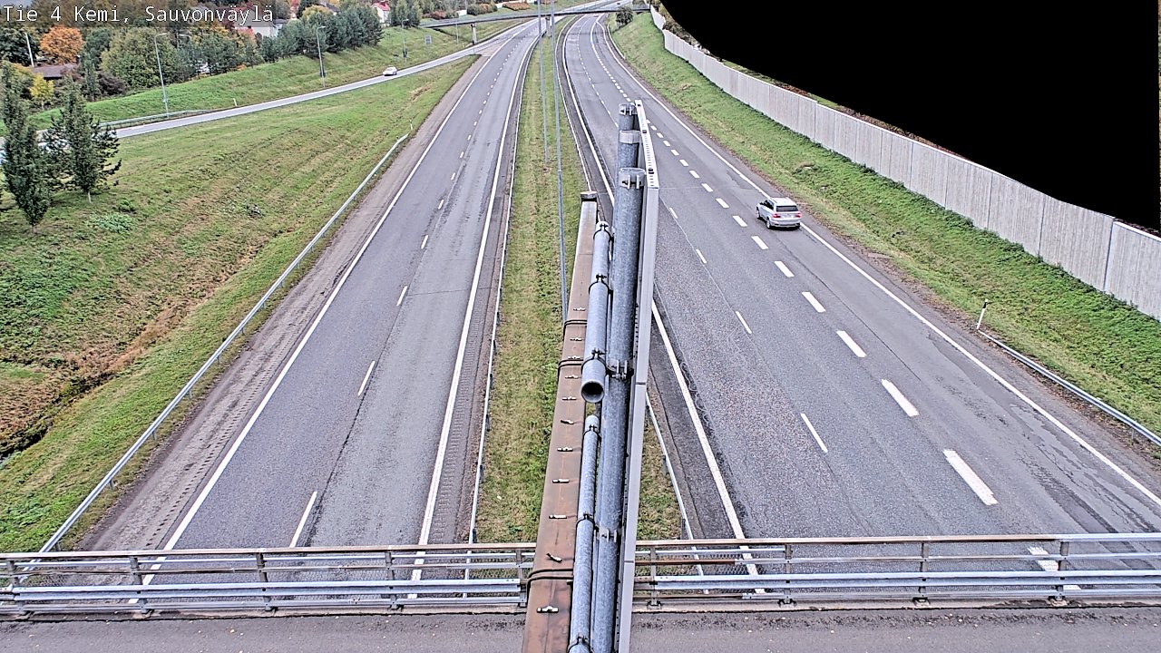 Kelikamerat Kuva Tie 4 Kemi, Sauvonväylä, Kemi, Lappi