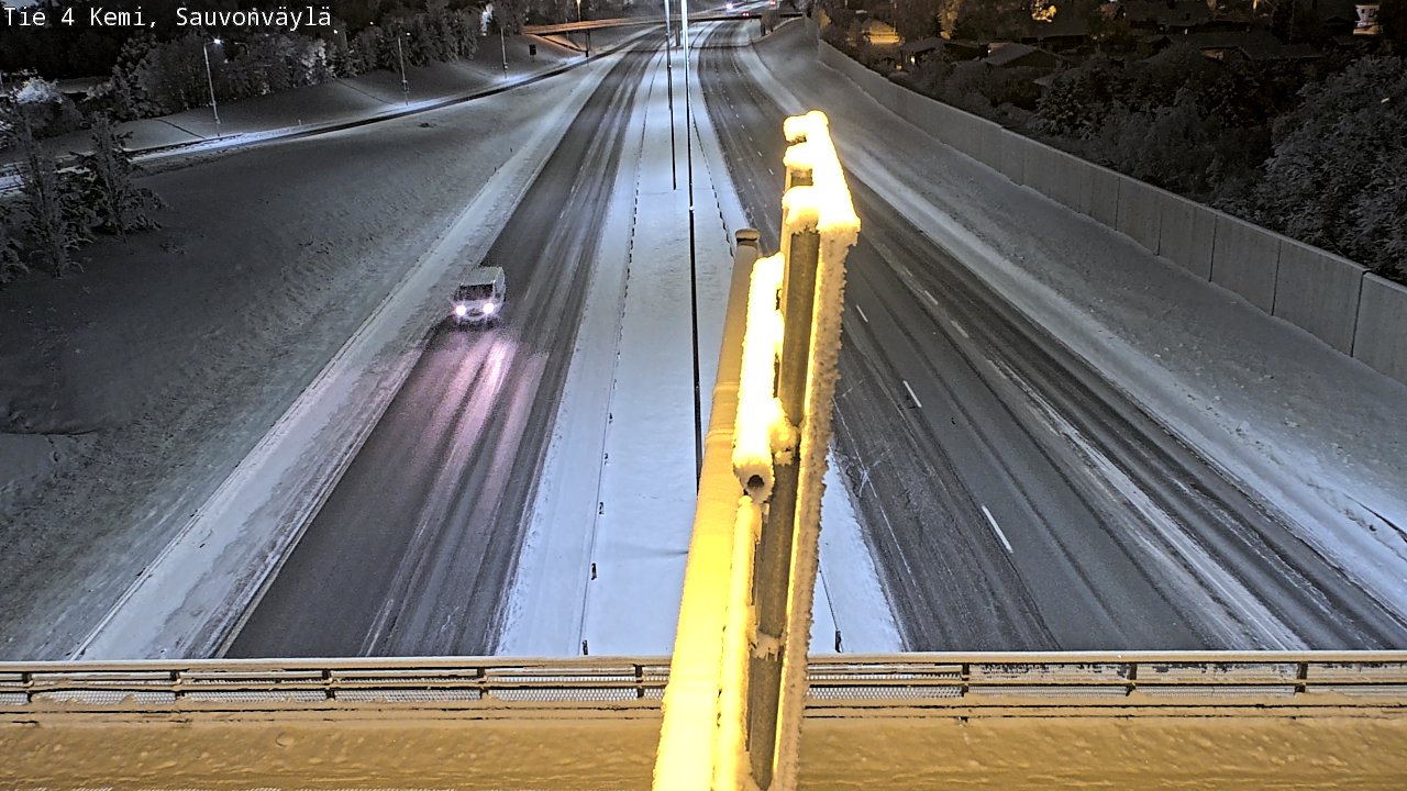 Kelikamerat Kuva Tie 4 Kemi, Sauvonväylä, Kemi, Lappi