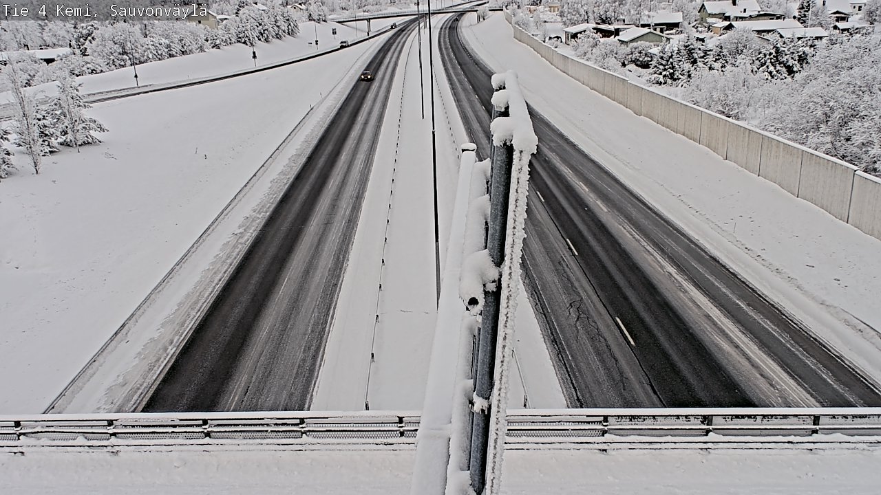 Kelikamerat Kuva Tie 4 Kemi, Sauvonväylä, Kemi, Lappi